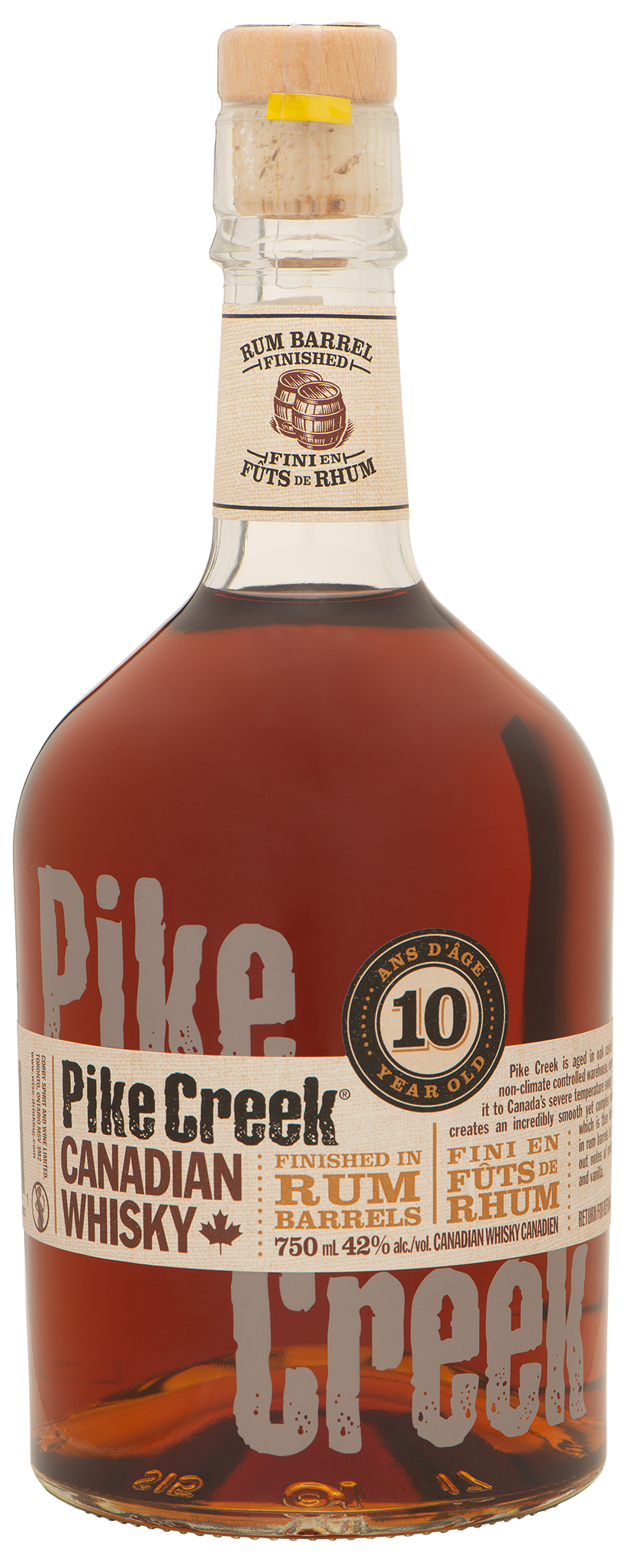 Pike Creek Double Barreled Canadian Whisky